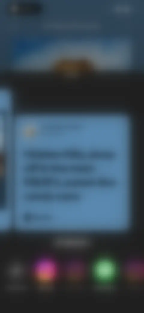 Locked screen preview