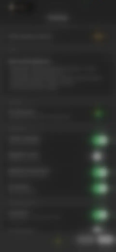 Locked screen preview