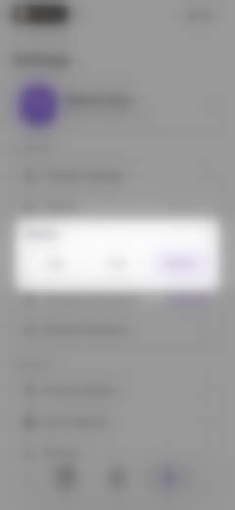 Locked screen preview