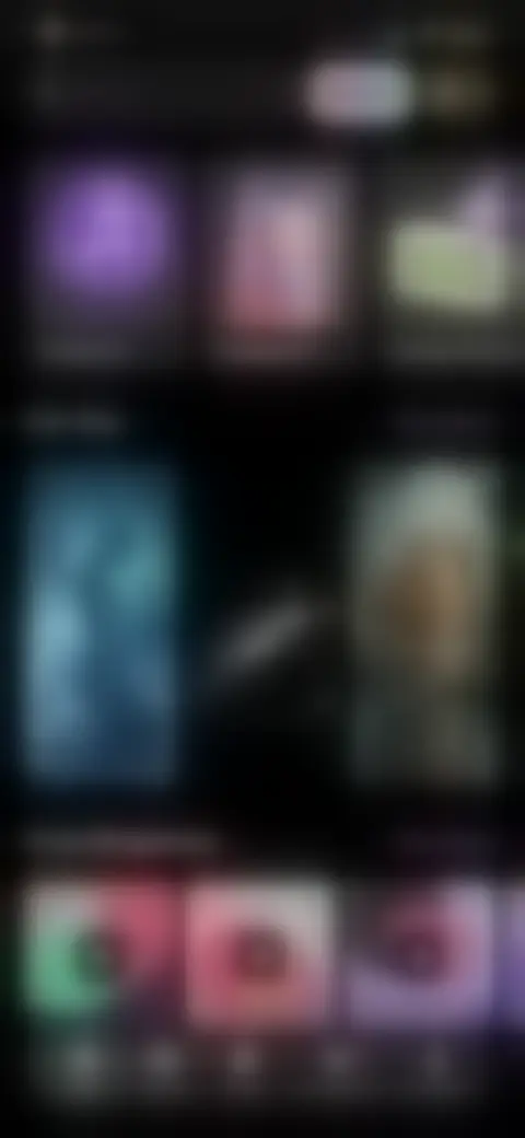 Locked screen preview