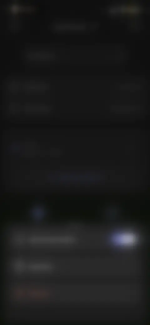 Locked screen preview