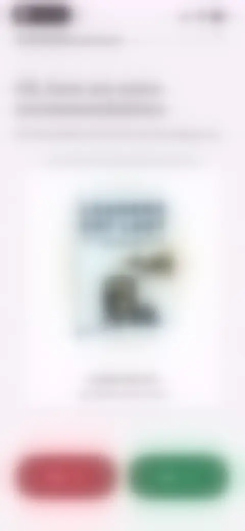 Locked screen preview