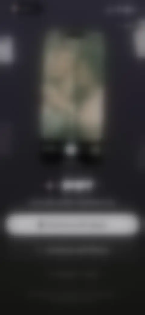 Locked screen preview