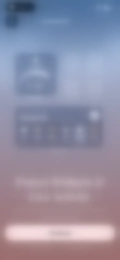 Locked screen preview
