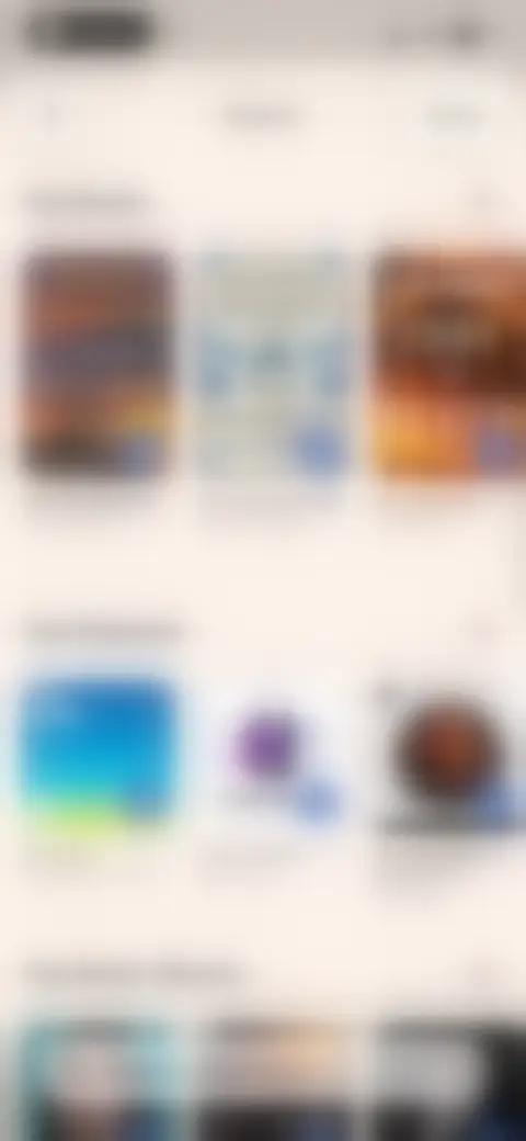 Locked screen preview