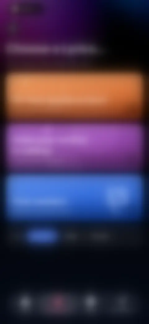 Locked screen preview