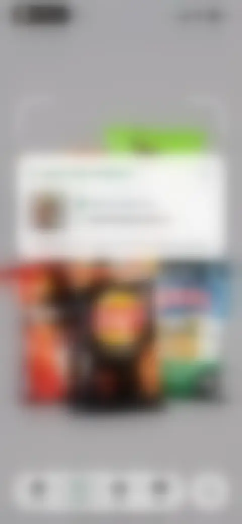 Locked screen preview