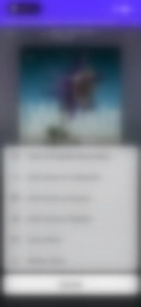 Locked screen preview