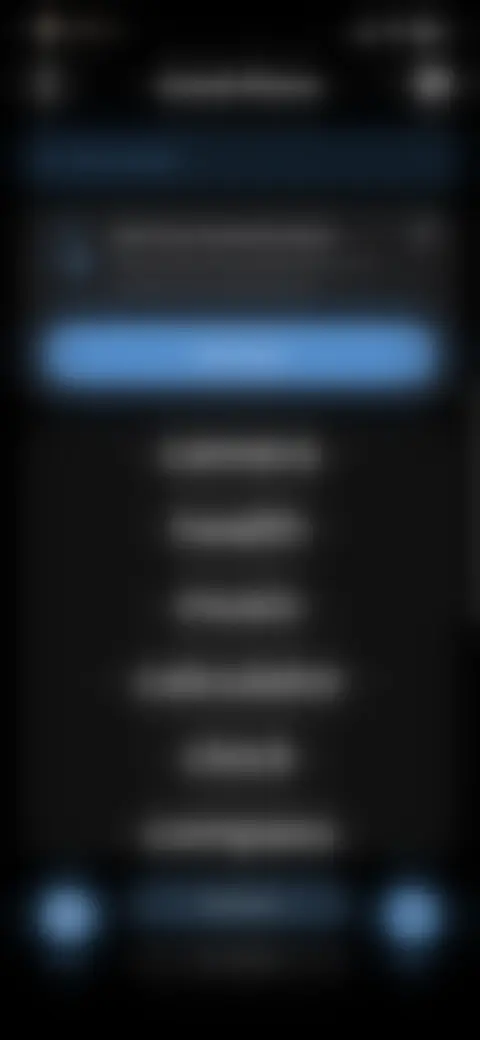 Locked screen preview