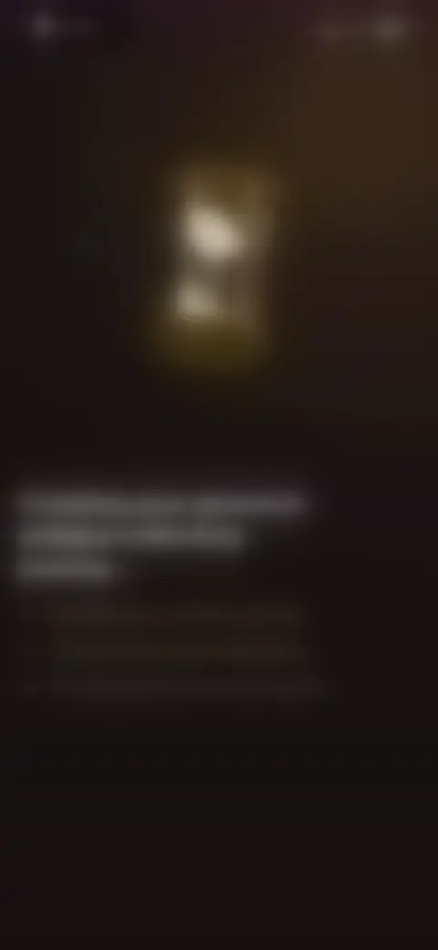 Locked screen preview