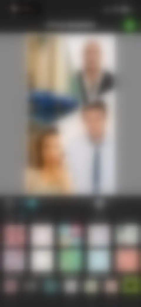 Locked screen preview