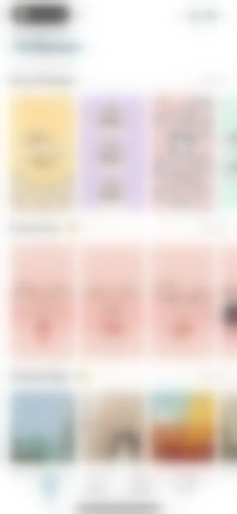 Locked screen preview
