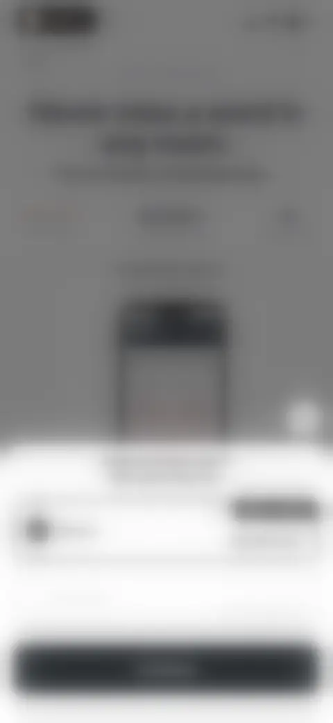 Locked screen preview