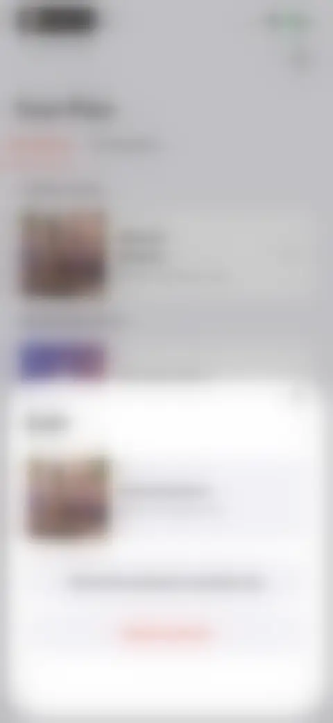 Locked screen preview