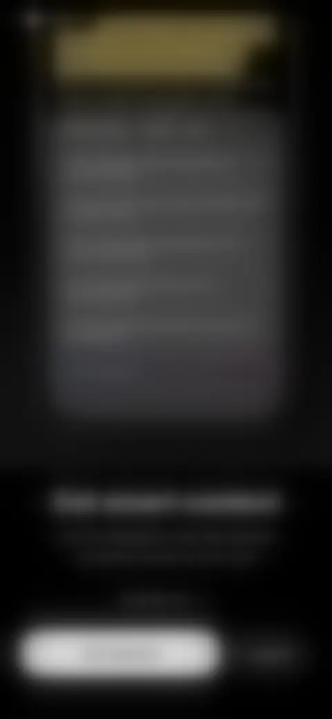 Locked screen preview