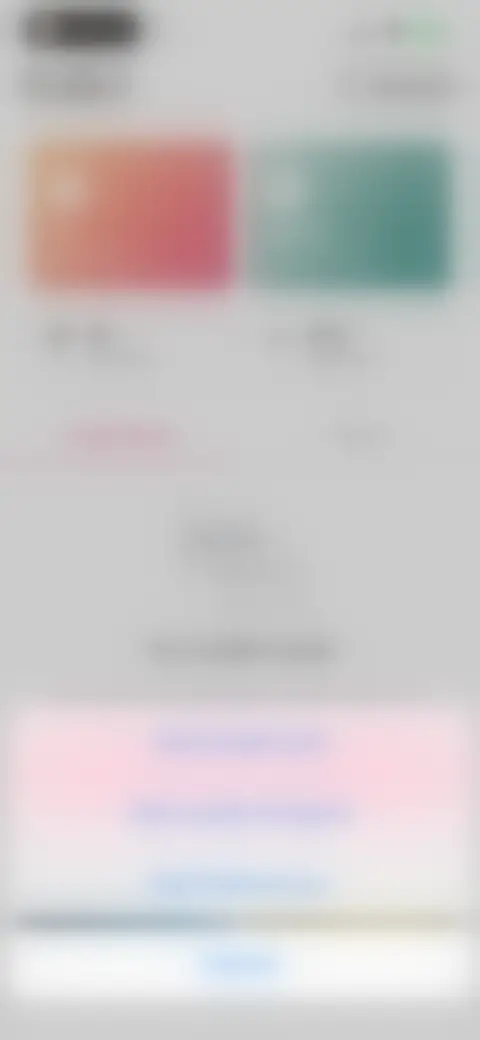 Locked screen preview