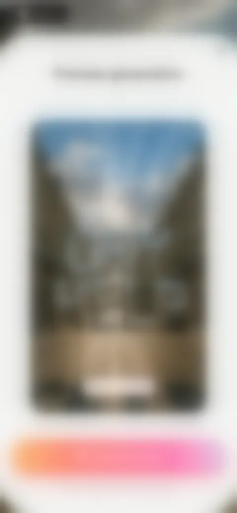 Locked screen preview