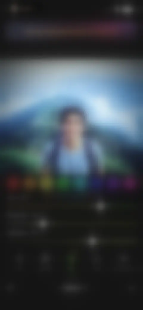 Locked screen preview