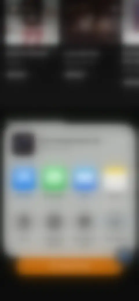 Locked screen preview
