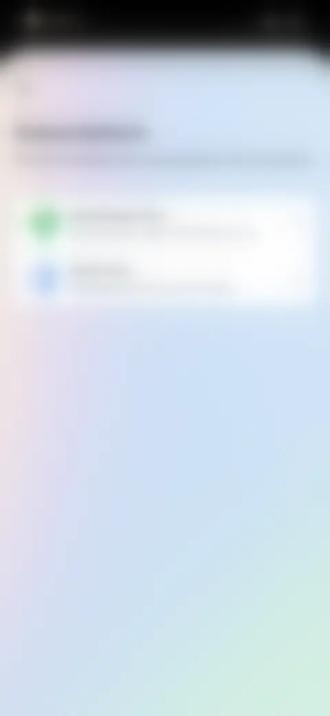 Locked screen preview