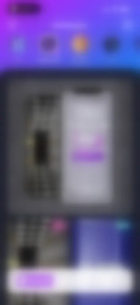 Locked screen preview