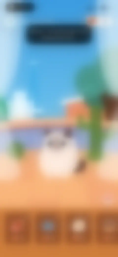 Locked screen preview