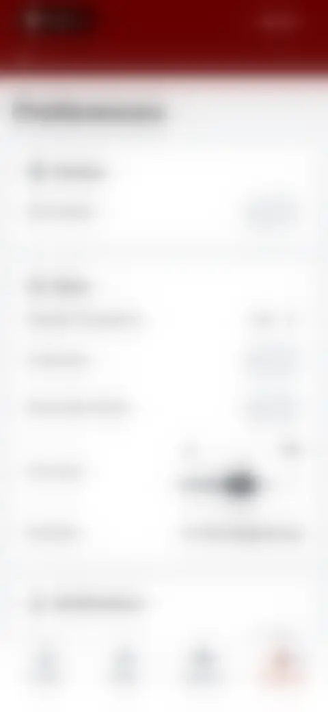 Locked screen preview