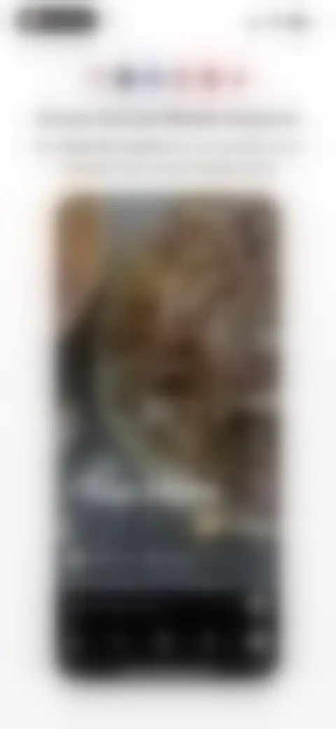 Locked screen preview