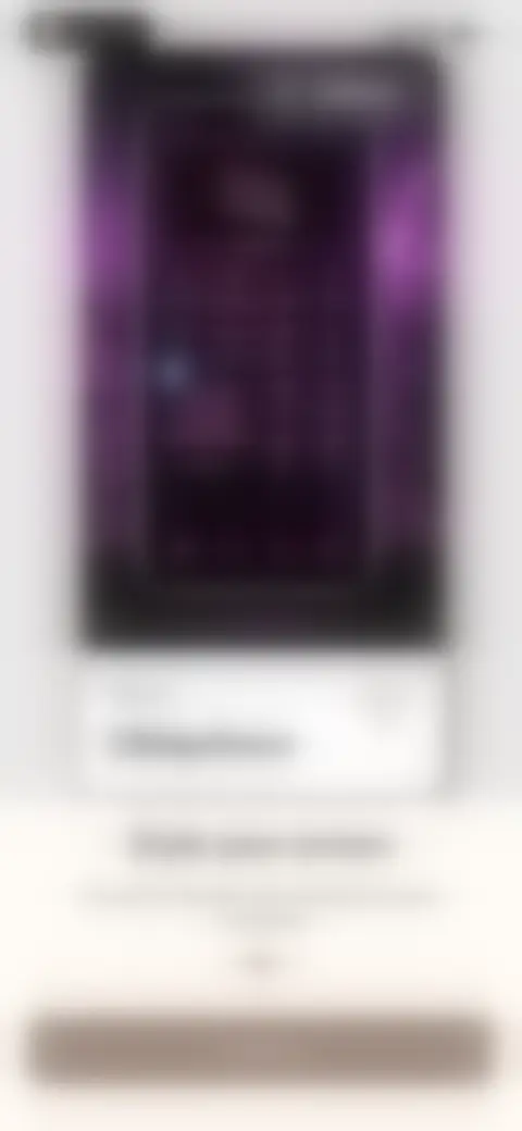 Locked screen preview