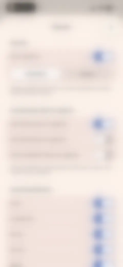 Locked screen preview