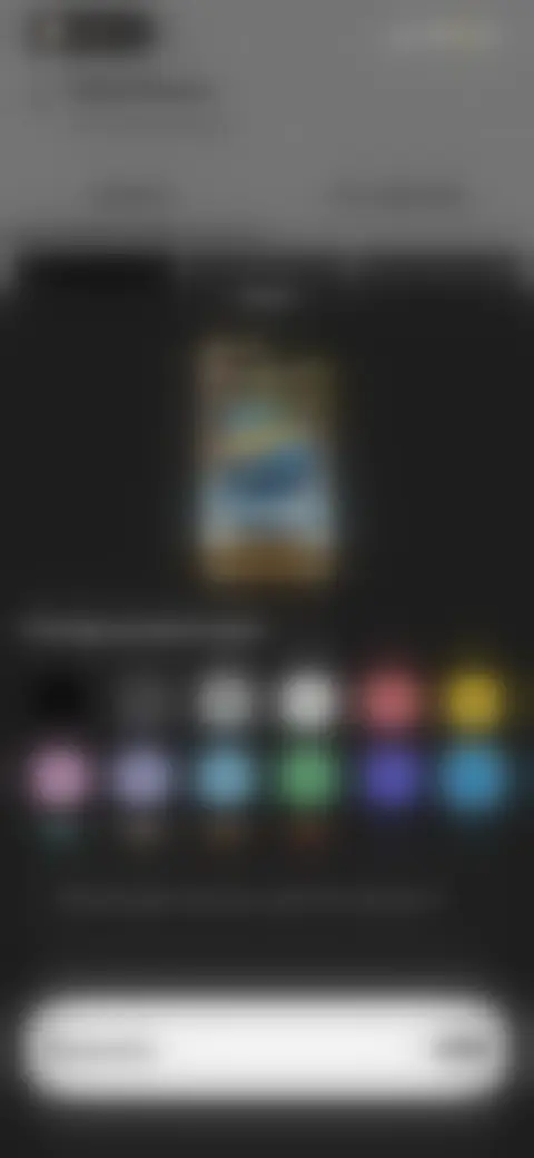Locked screen preview