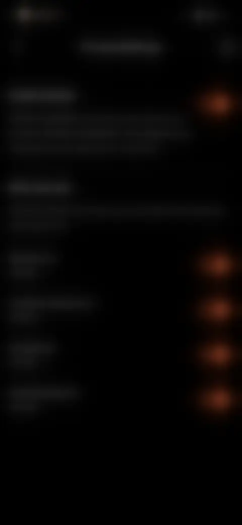 Locked screen preview