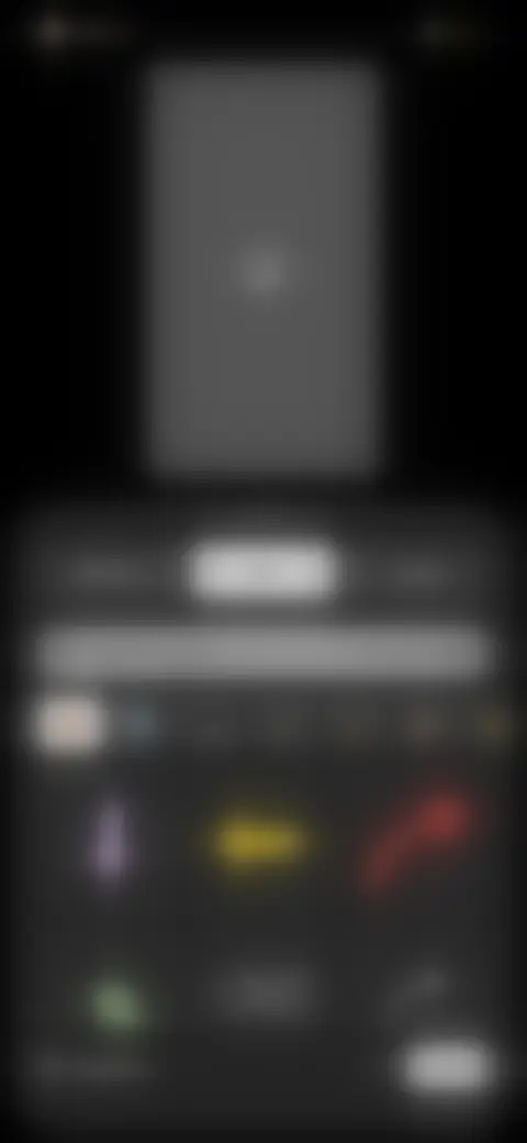 Locked screen preview