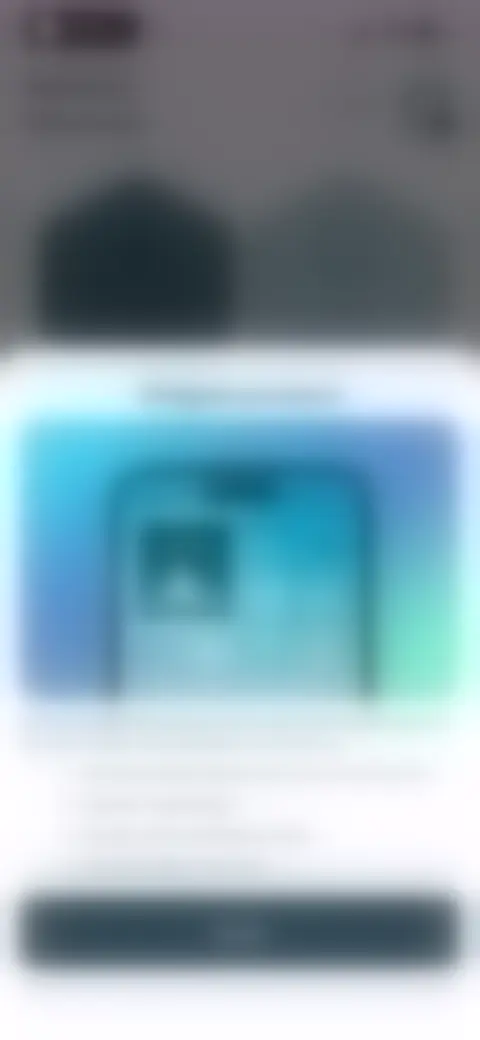 Locked screen preview