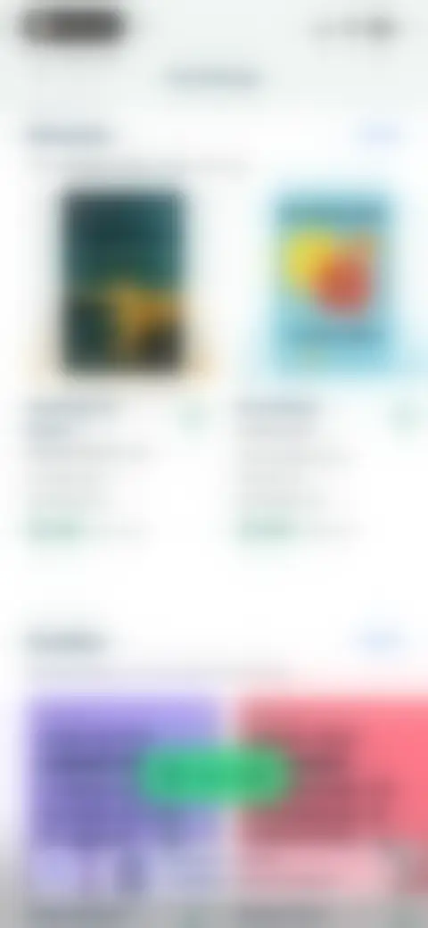 Locked screen preview