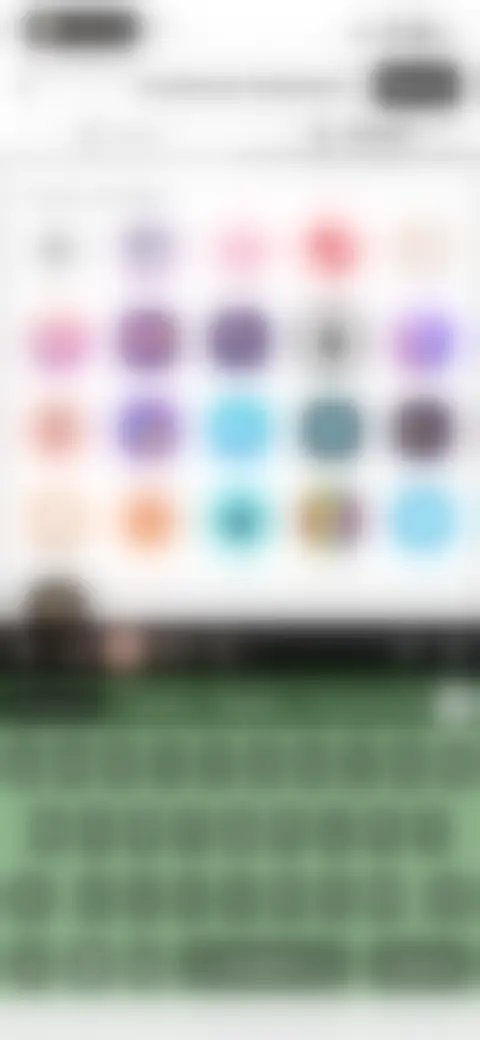 Locked screen preview