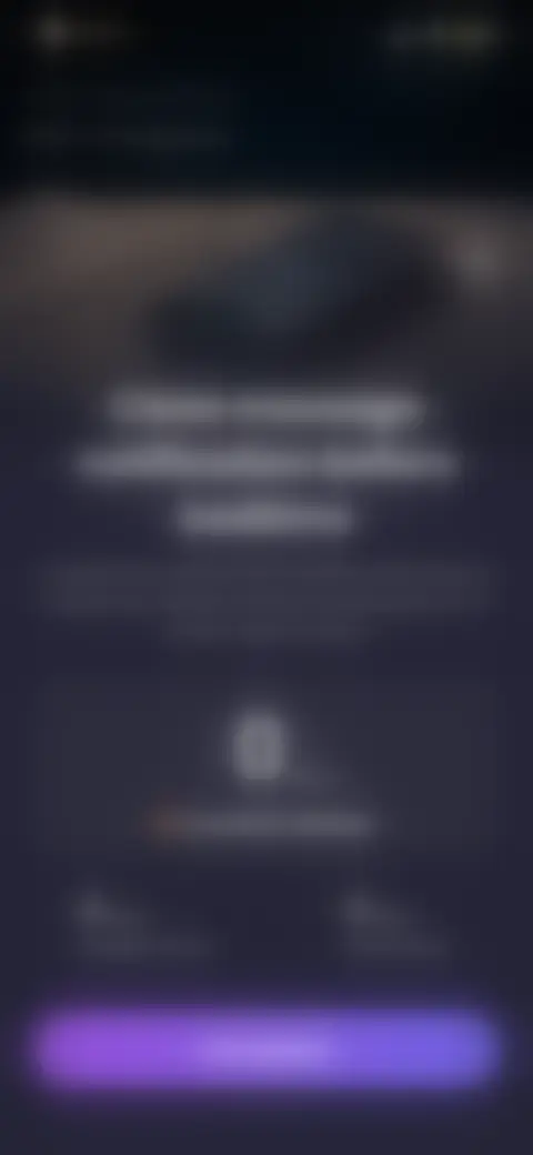 Locked screen preview