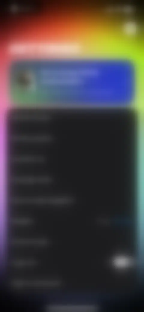 Locked screen preview