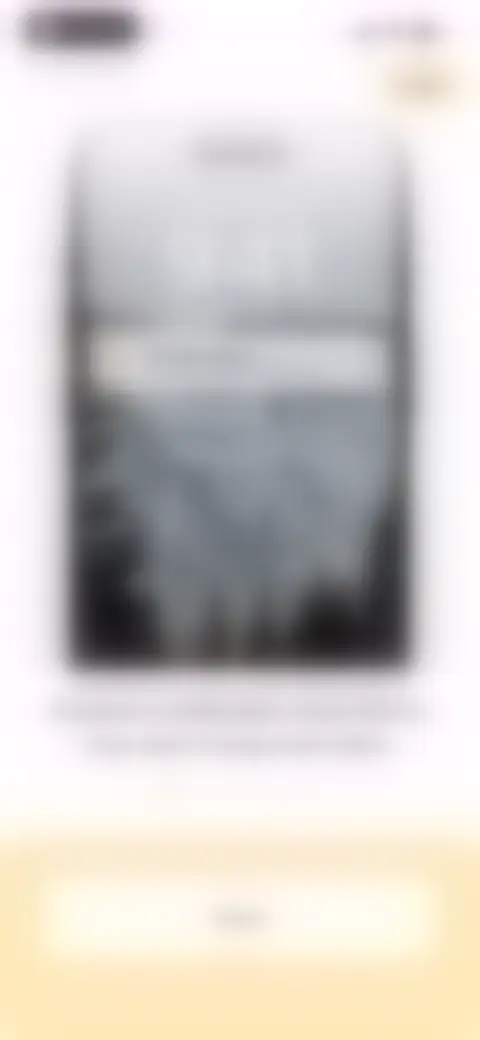 Locked screen preview