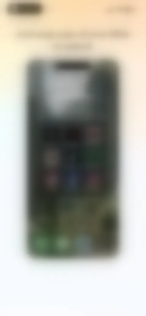 Locked screen preview