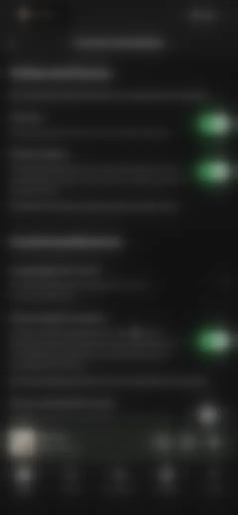Locked screen preview