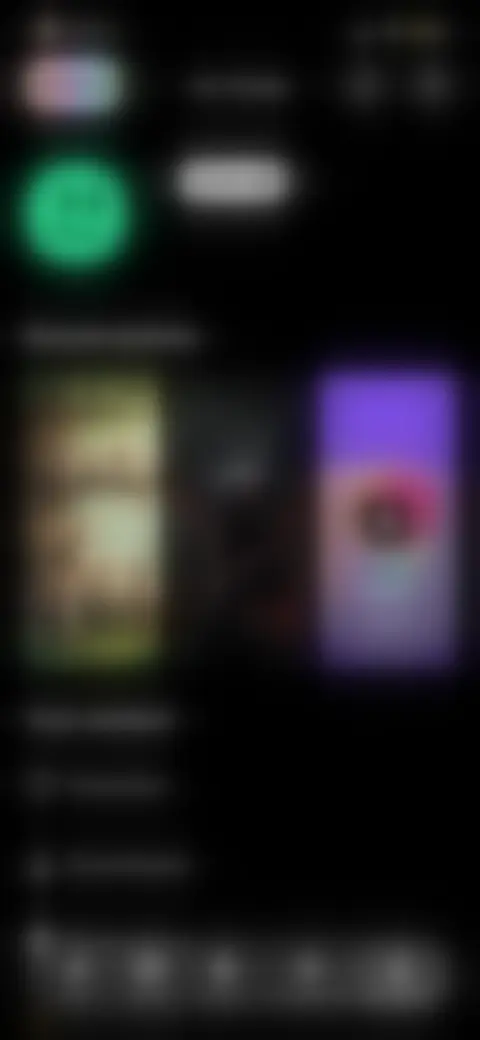 Locked screen preview