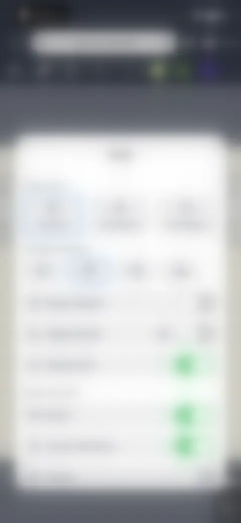 Locked screen preview