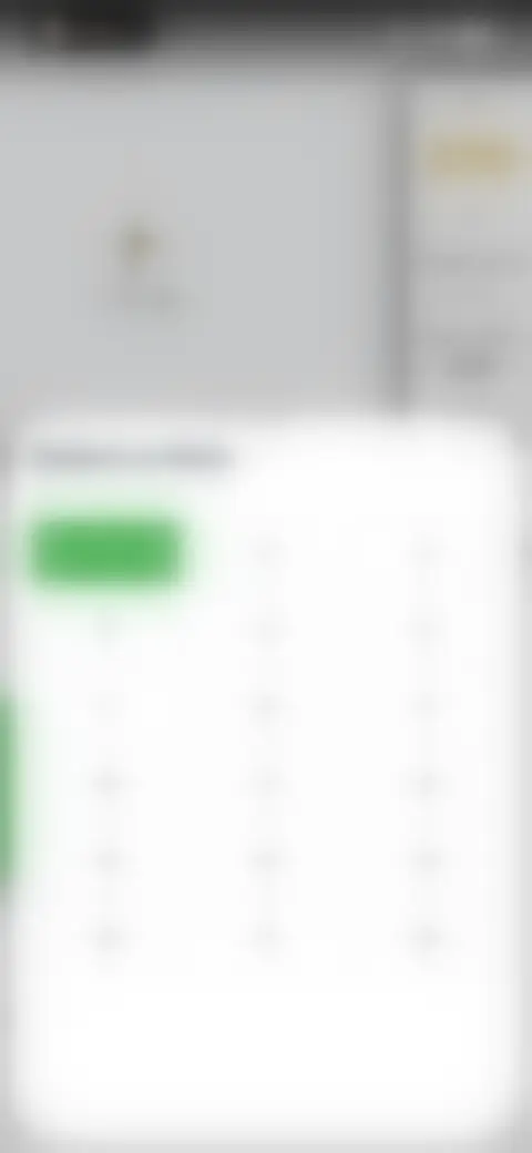Locked screen preview