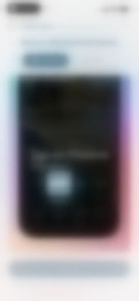 Locked screen preview