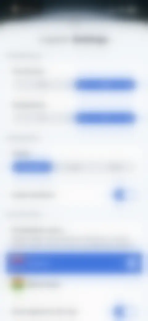Locked screen preview