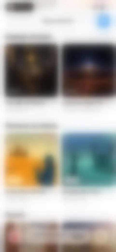 Locked screen preview