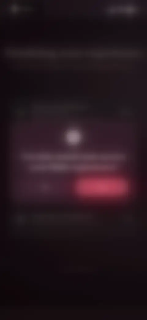 Locked screen preview