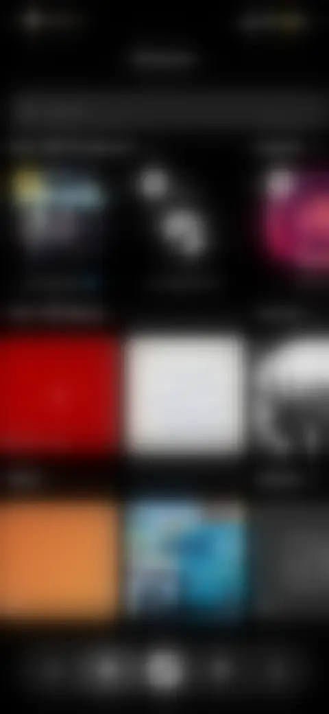 Locked screen preview