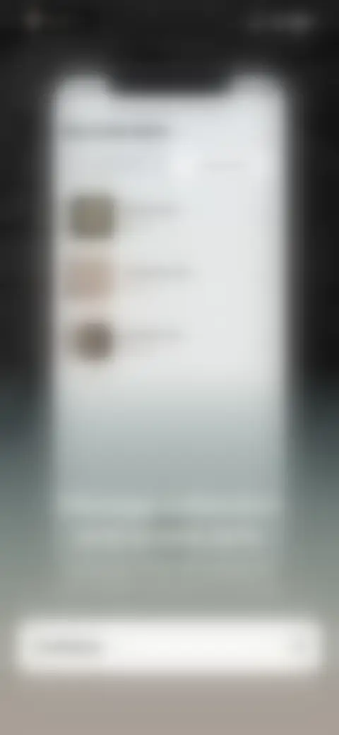 Locked screen preview